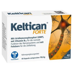 KELTICAN FORTE Unterstützt die körpereigene Regeneration der Nerven.