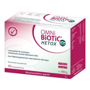 OMNI-BIOTIC HETOX Speziell entwickeltes Probiotikum bei Leberzirrhose.